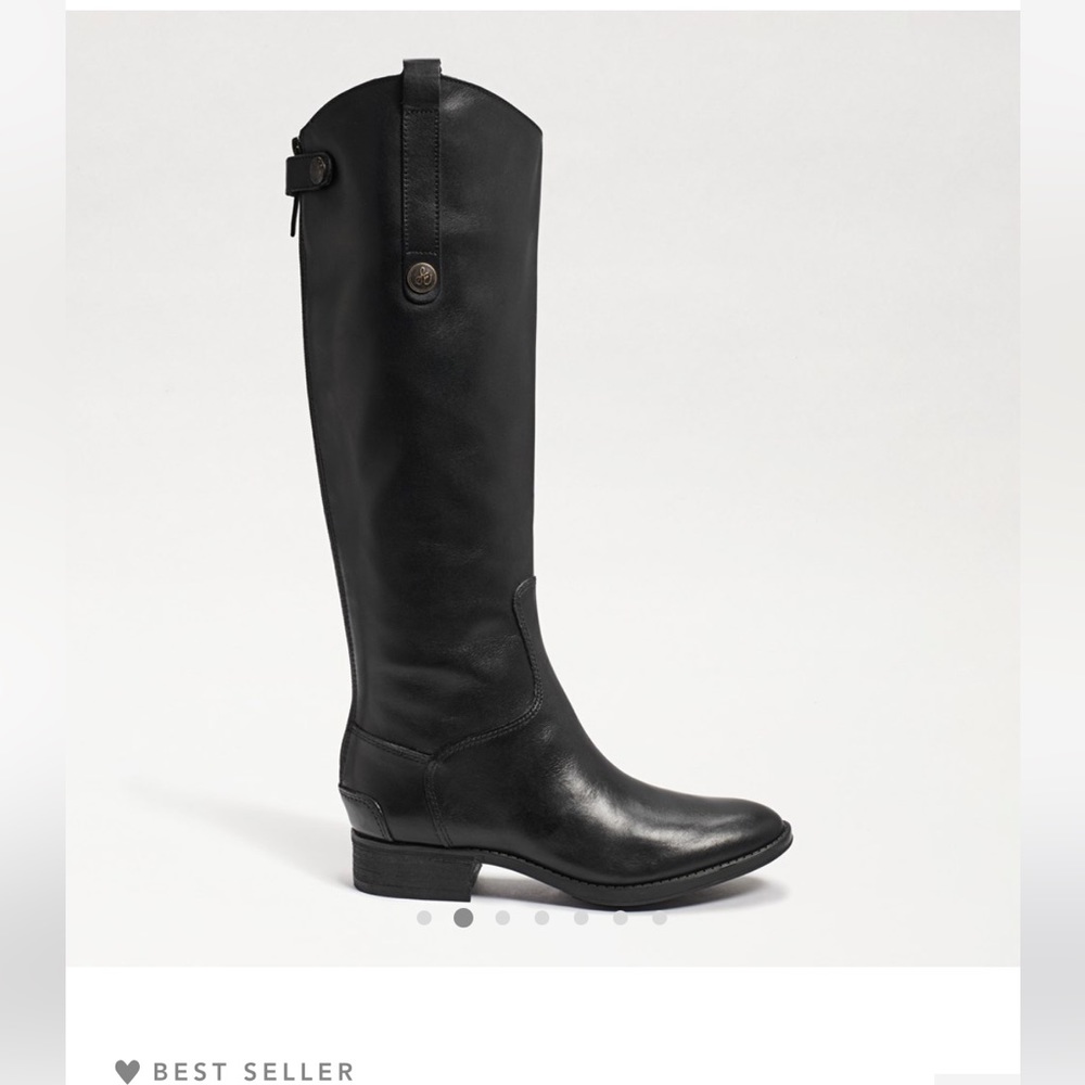 Sam Edelman black riding boot 8.5